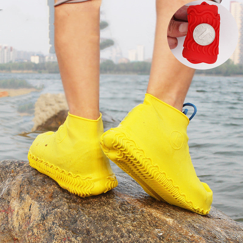 Portable Silicone Waterproof Shoe Cover