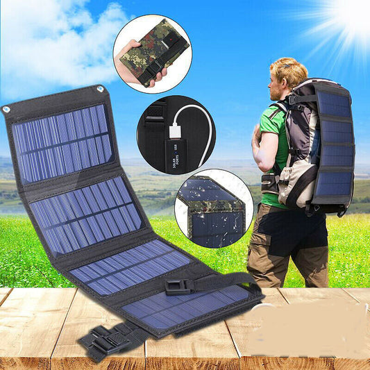 Portable 20W USB Solar Foldable Battery Panel