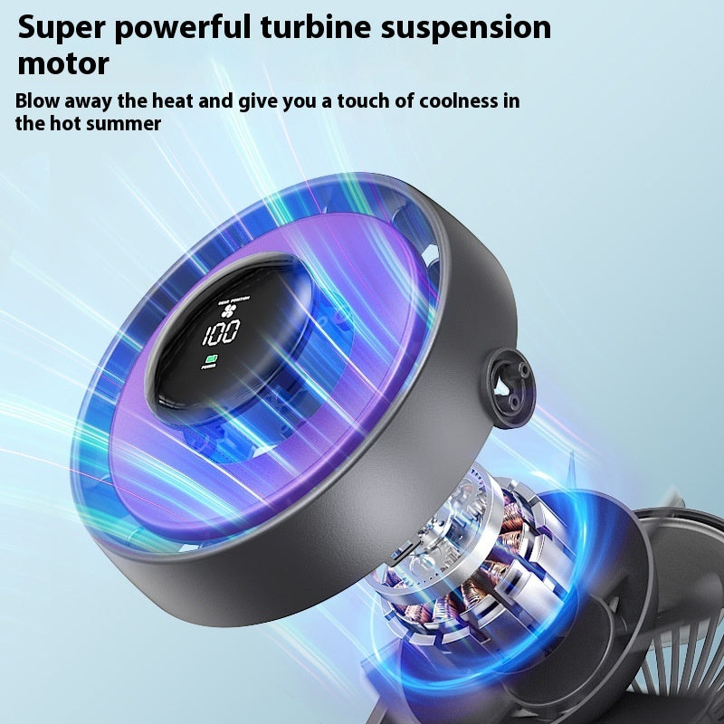 Desktop High-Speed Turbine Convection Fan