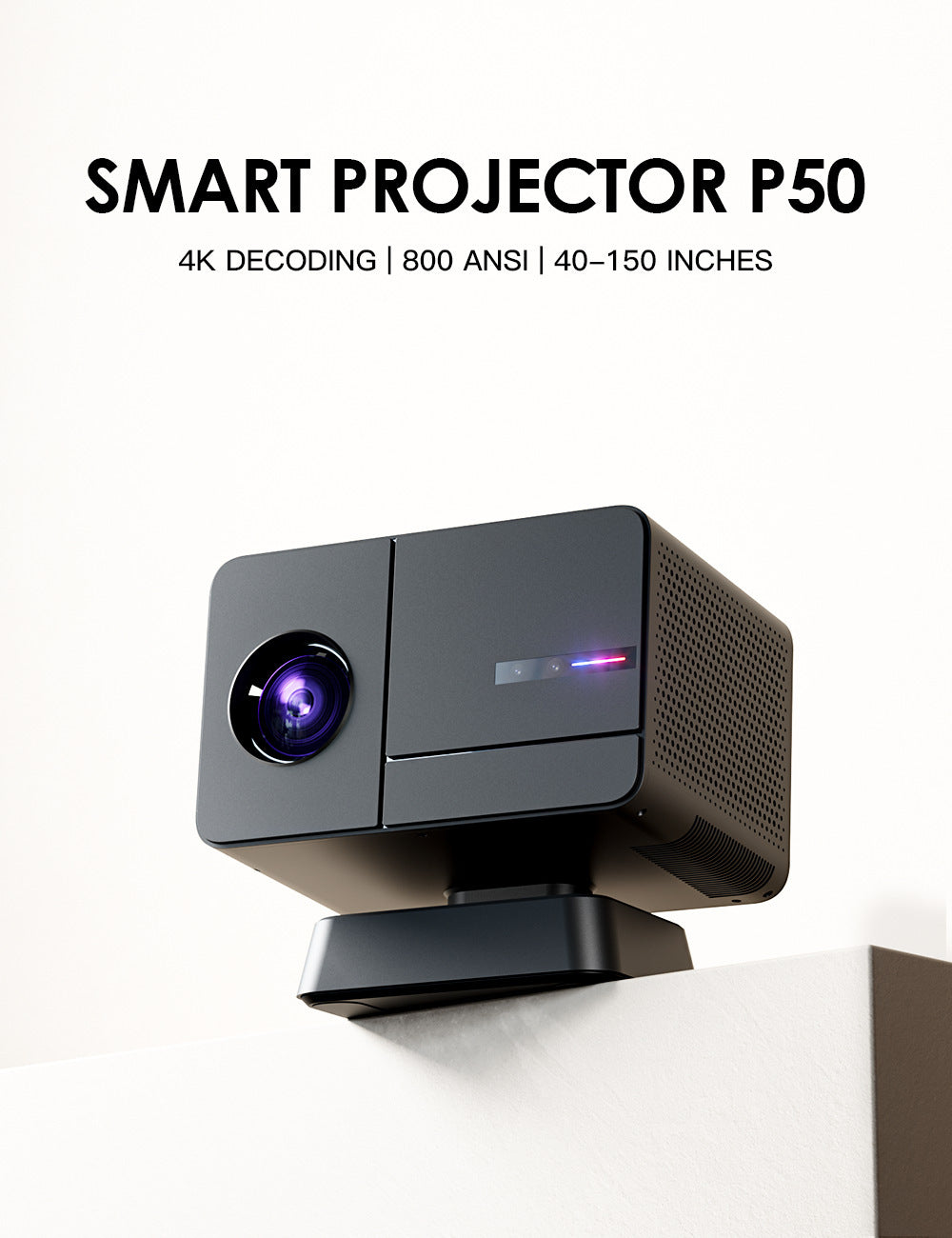 HD Blue Light Auto Focus Home Projector